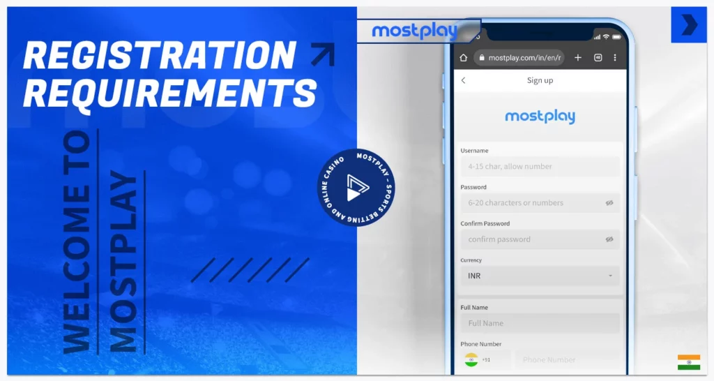 Registration Requirements Mostplay India
